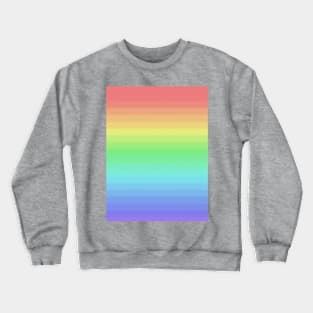 Pixely Rainbow Crewneck Sweatshirt